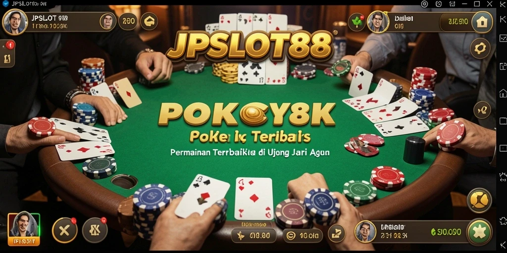 Gameplay Poker seru di JPSLOT88 dengan grafik menakjubkan.