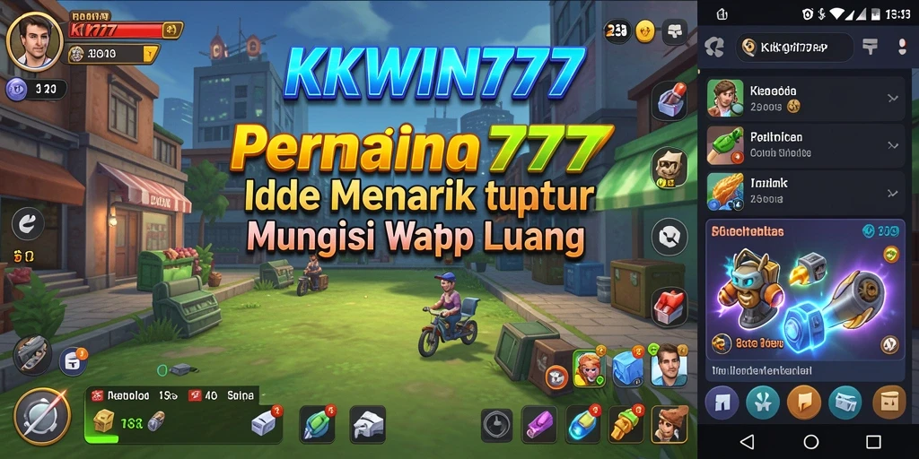Tampilan gameplay menakjubkan KKWIN777 dengan mekanisme Idle yang unik.