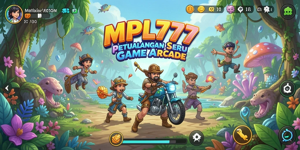 Tampilan gameplay seru dari MPL777 dengan aksi Arcade yang mendebarkan.